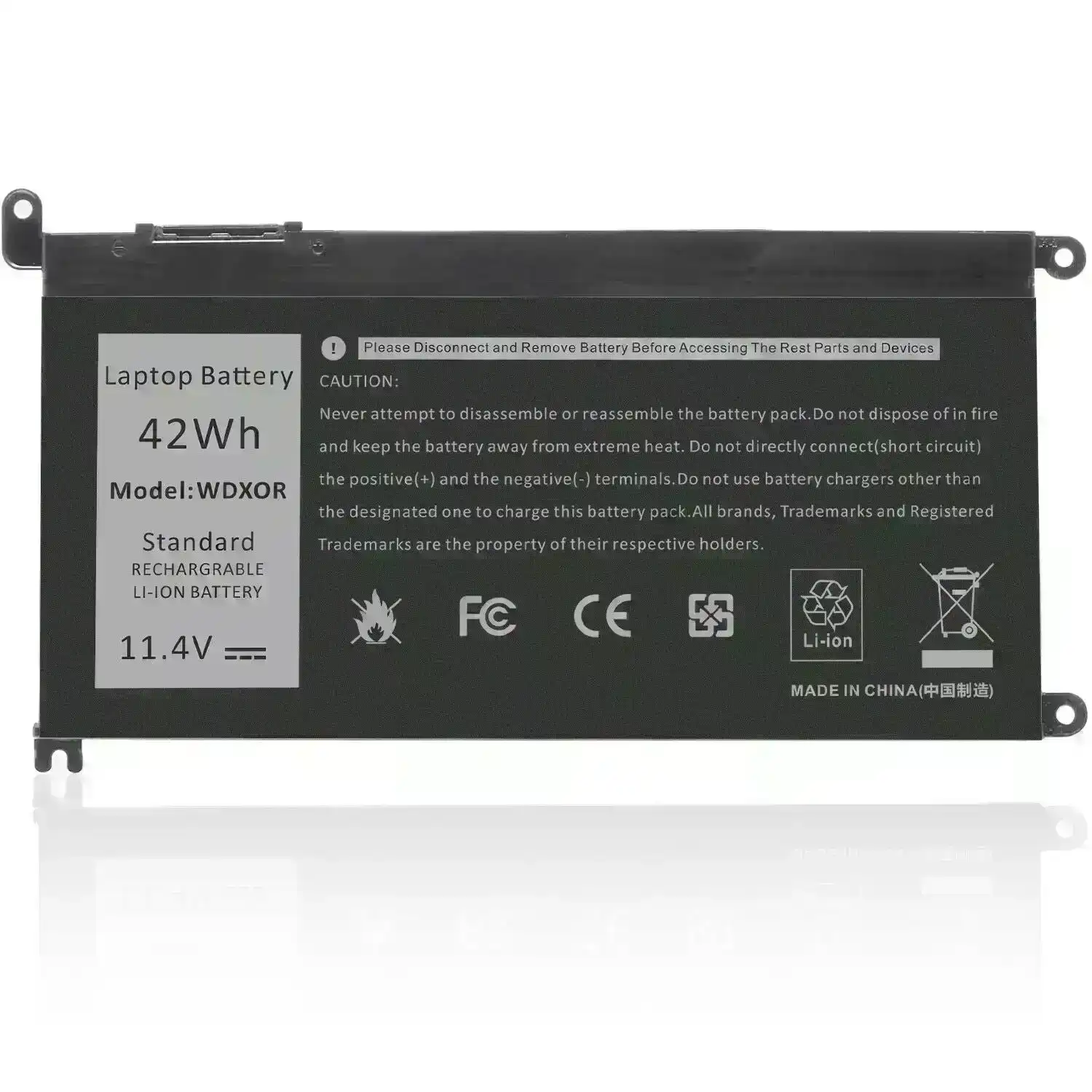 Dell WDX0R Compatible Battery Replacement