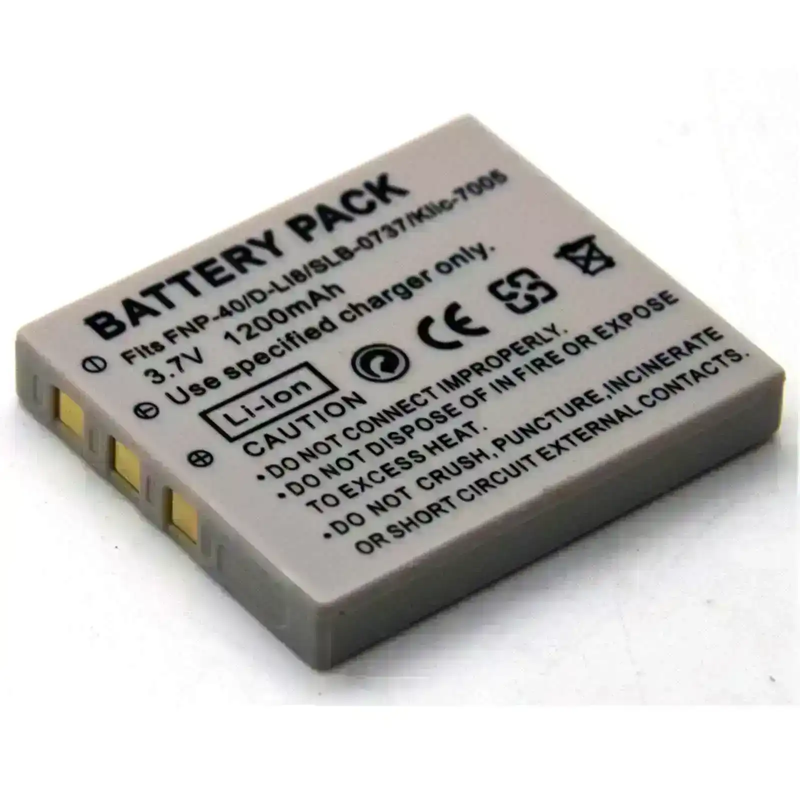 Battery for NP-40 NP40 for Fuji FinePix Z5fd F480 F470 F460 F810 F650 J50 V10 Z5