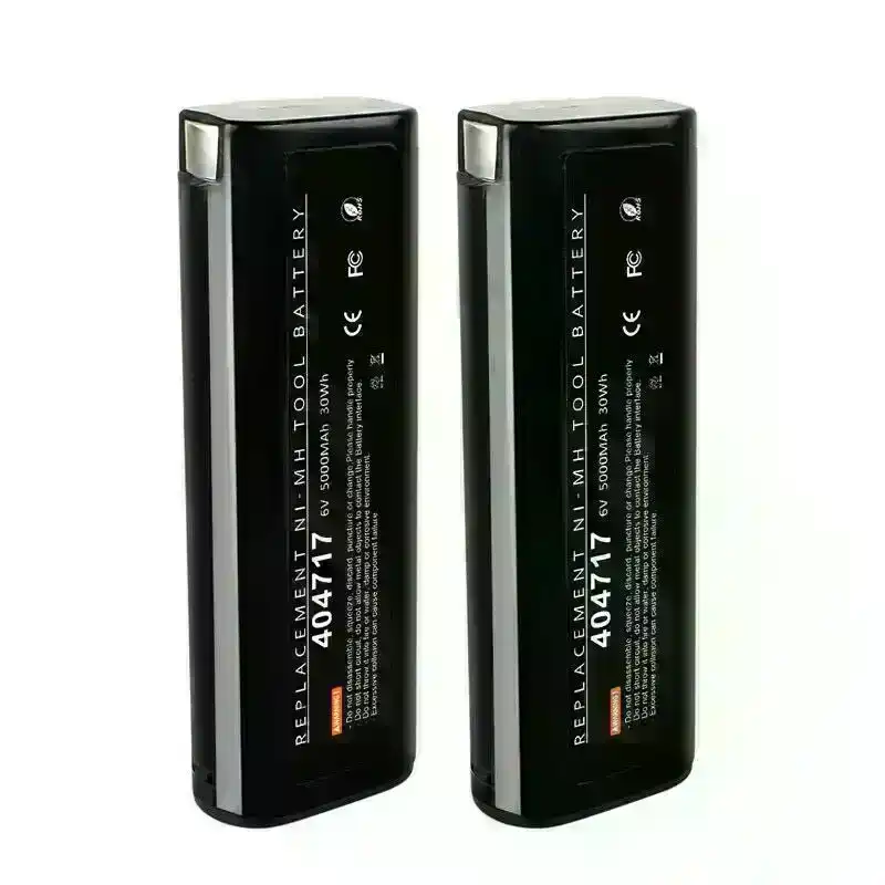 2x 6000mAh Paslode 404717 Battery 6V Nail Gun 900400 900420 900421 IM250 Compatible Battery