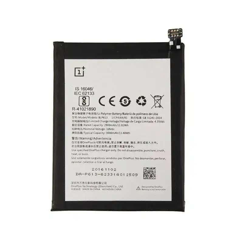 Battery Replacement for OnePlus 1+3