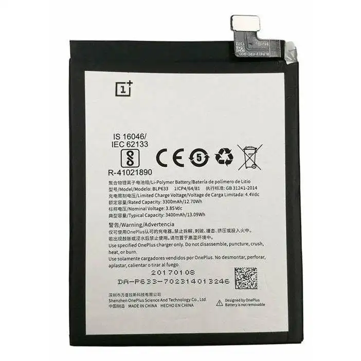 Battery Replacement for OnePlus 1+3T