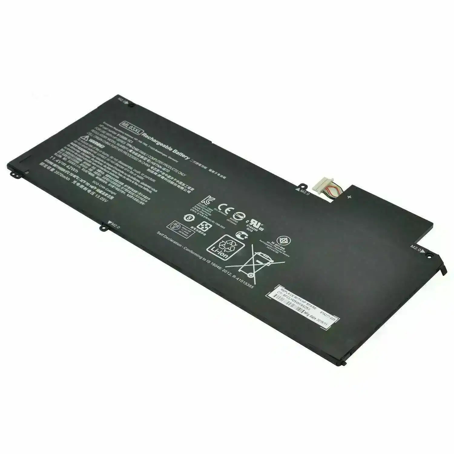 ML03XL ML03042XL HSTNN-IB7D HP Spectre x2 Detachable 12-A001DX Replacement Battery