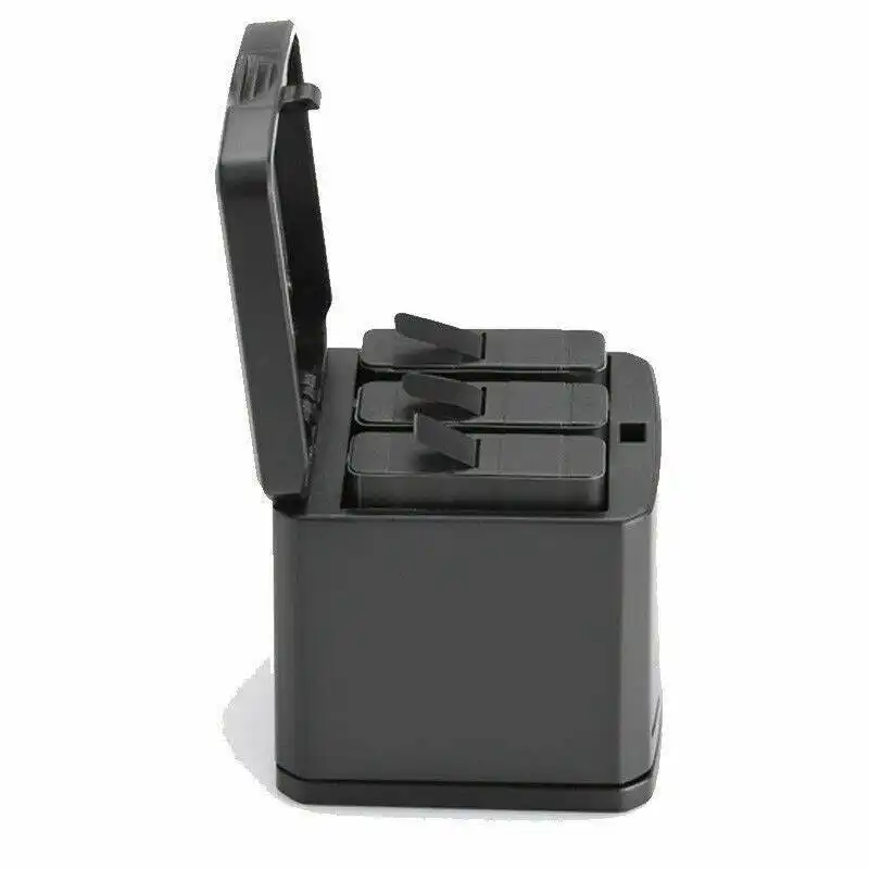 For GoPro Hero 5/6/7/8 Multi-function Battery Dock Storage Charging Box 3in1