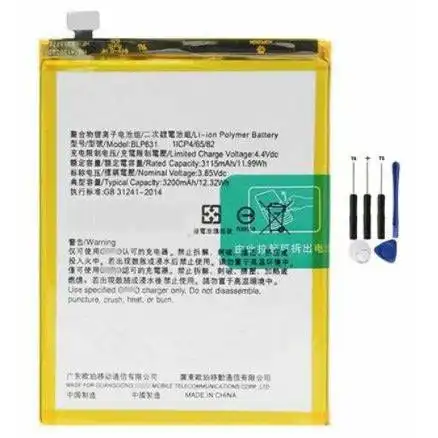 OPPO A57 A73 A77 R9s F1s Replacement Battery Full Capacity