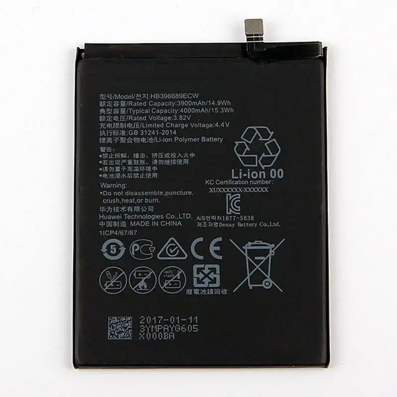 FAST Charging New Battery Replacement for Huawei Y7 / Mate 9 HB396689ECW