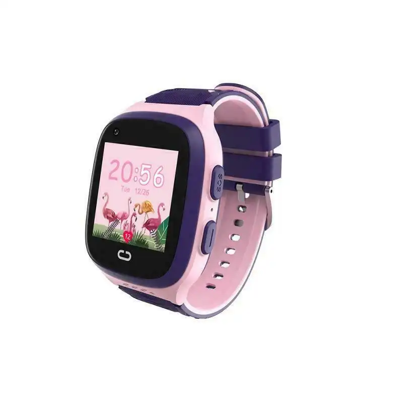 4G Kids Smart Watch GPS Tracker WIFI SOS Camera Video Call Smartwatch Gifts | Pink