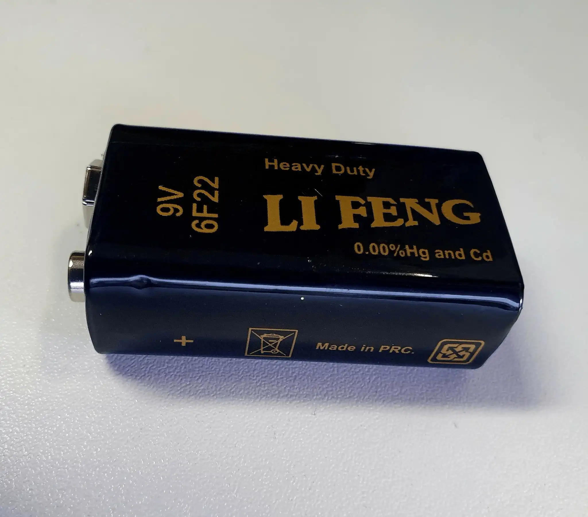 9V 6f22 li ion battery 9V batteries