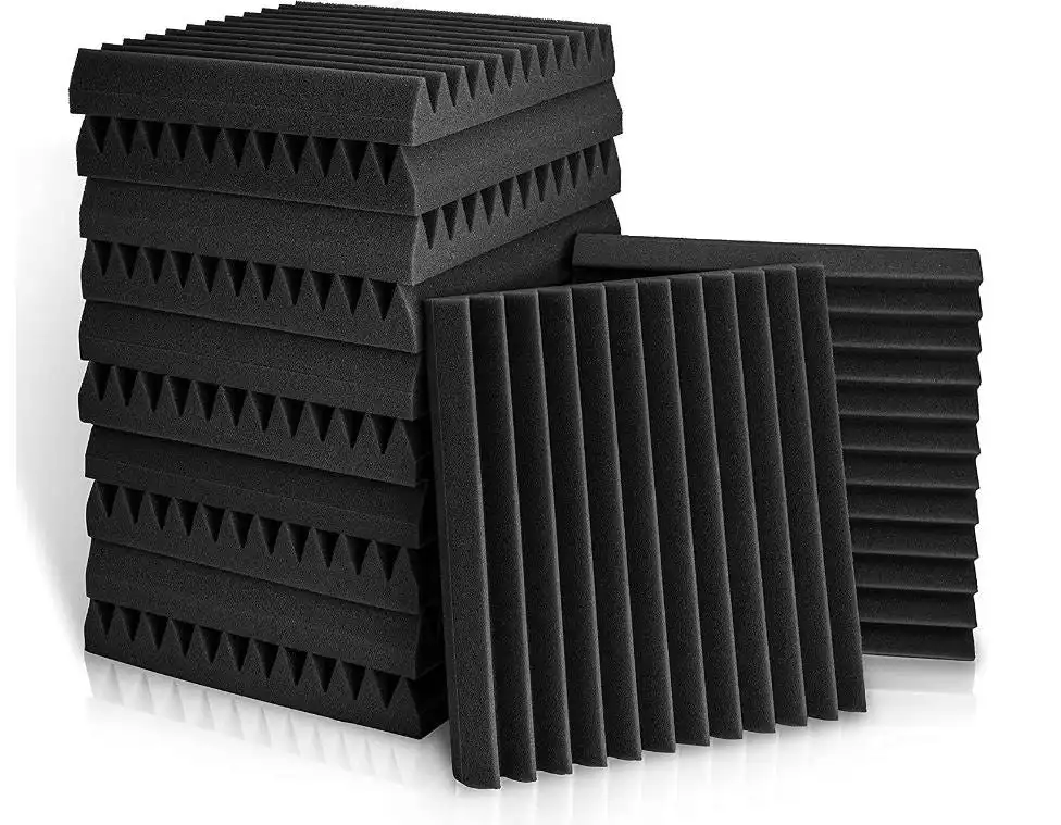 12 Pack | Acoustic Soundproof Foam Sound Absorbing Panels 30x30x5cm