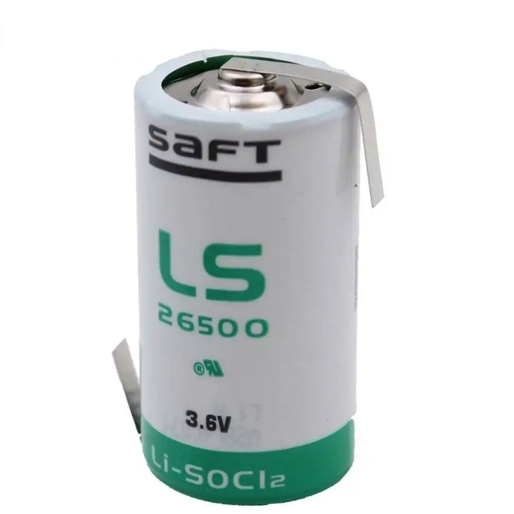 3.6V C Size Lithium Battery 7700mAh Saft LS26500 R14 Li-SOCl2