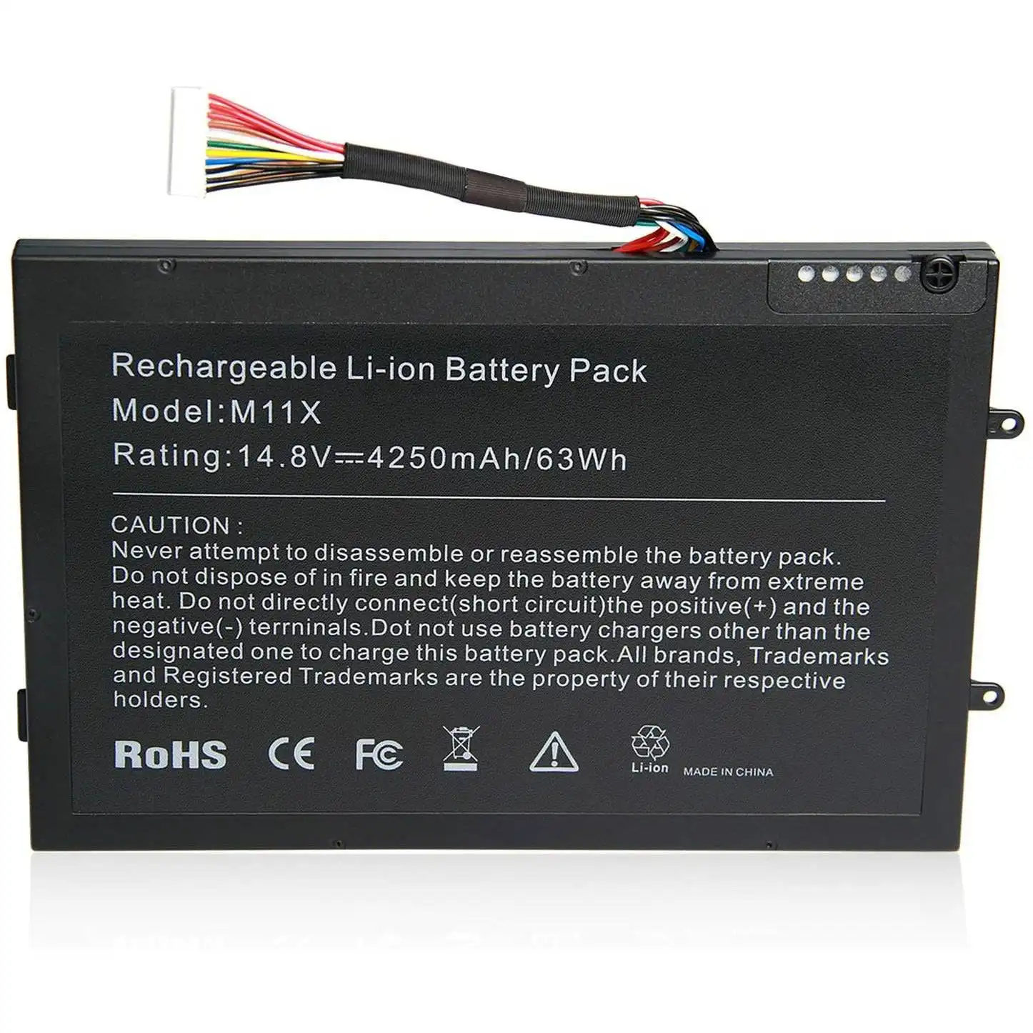 63Wh Battery For Dell Alienware M11x M14x R1 R2 PT6V8 KR-08P6X6 T7YJR P06T DKK25