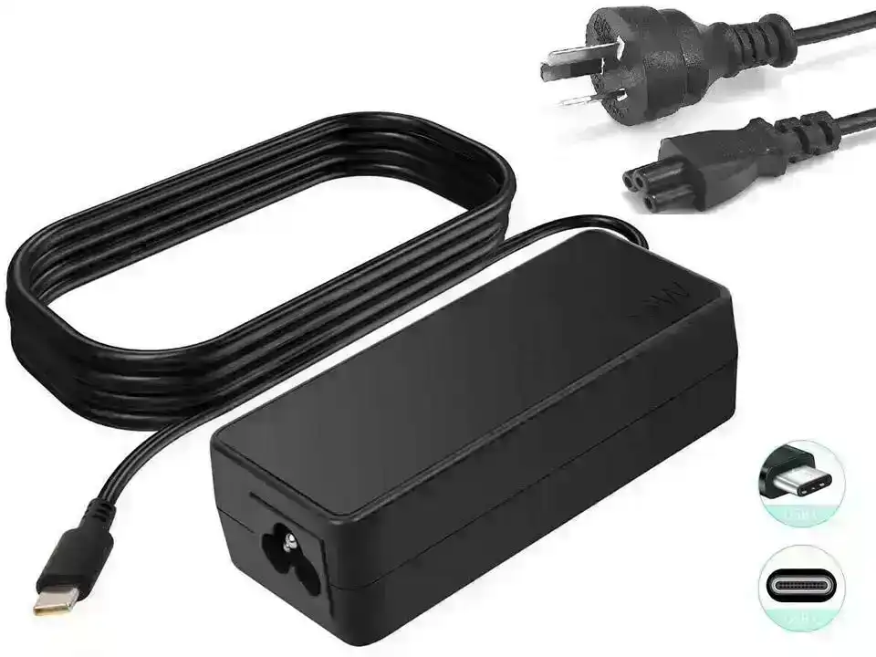Laptop Charger AC Adapter Type C USB-C Compatible with HP Lenovo Dell Toshiba Acer Asus 65W