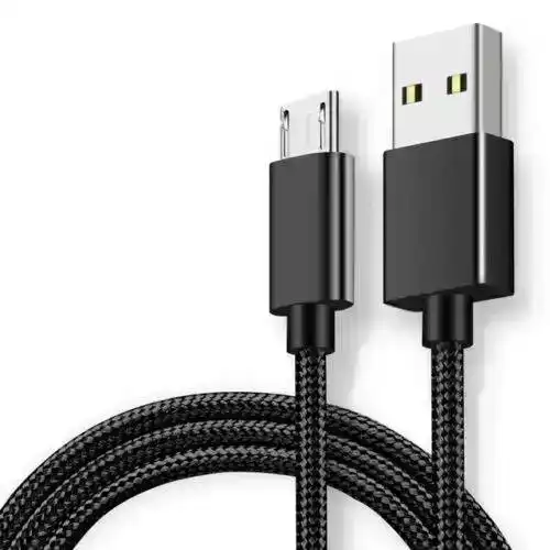 [5Pack] Micro USB Braided Fast Charger Data Sync Cable Cord For Samsung Android Sony LG HTC