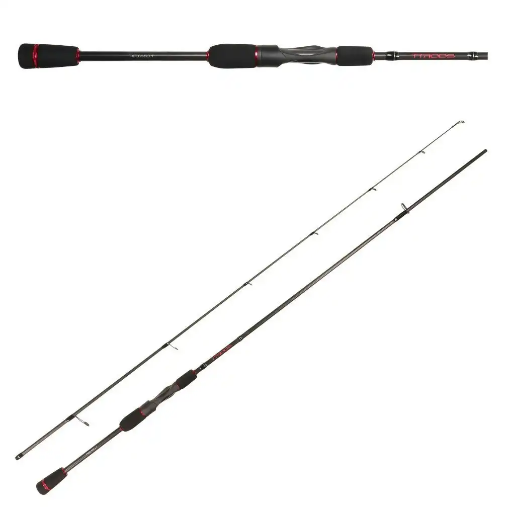 7ft TT Rods Red Belly 1-3kg Fishing Rod - 2 Pce Split Butt Spin Rod, Hooked Online
