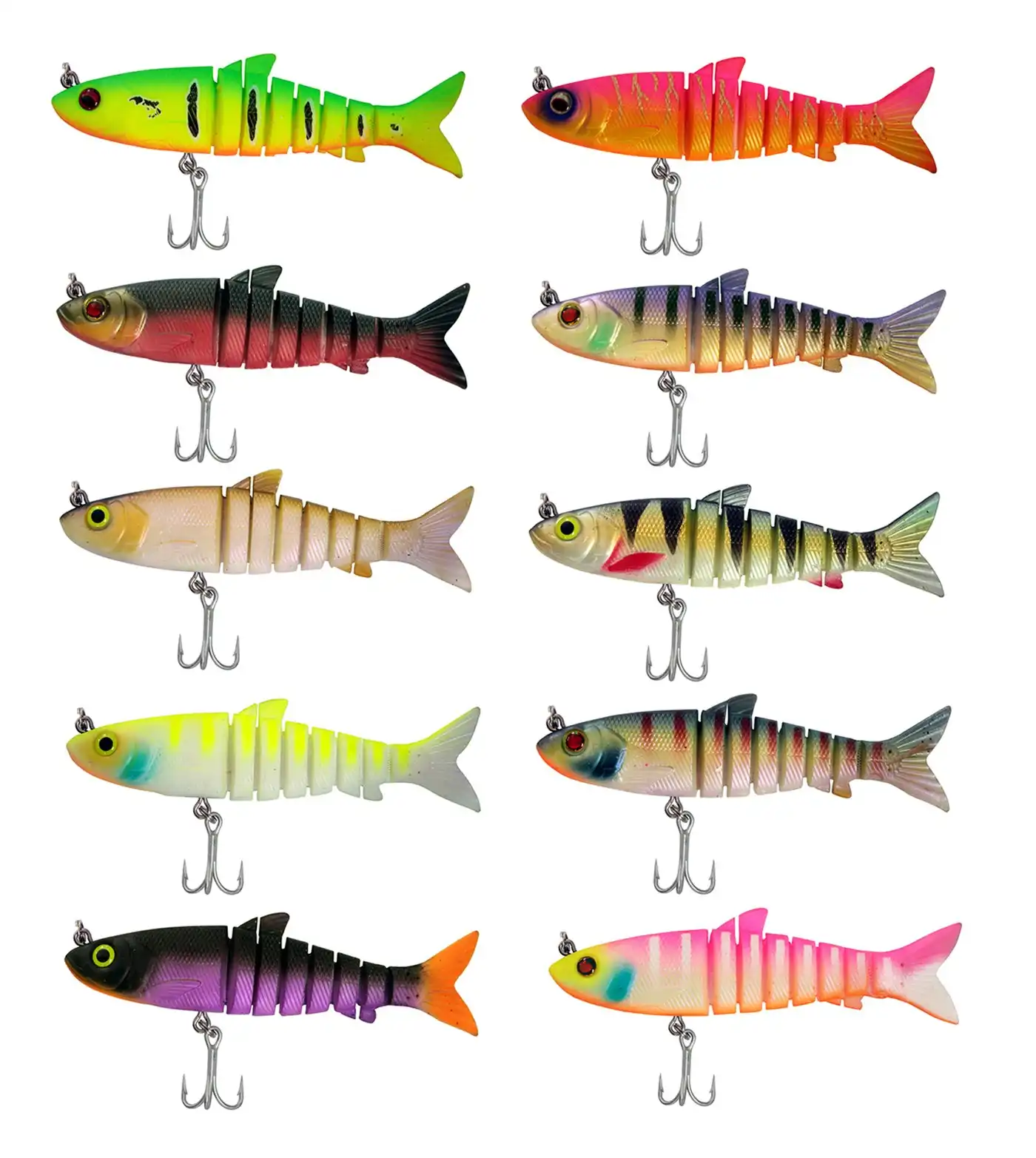 220mm Zerek Affinity Jointed Swimbait Fishing Lure with Removeable