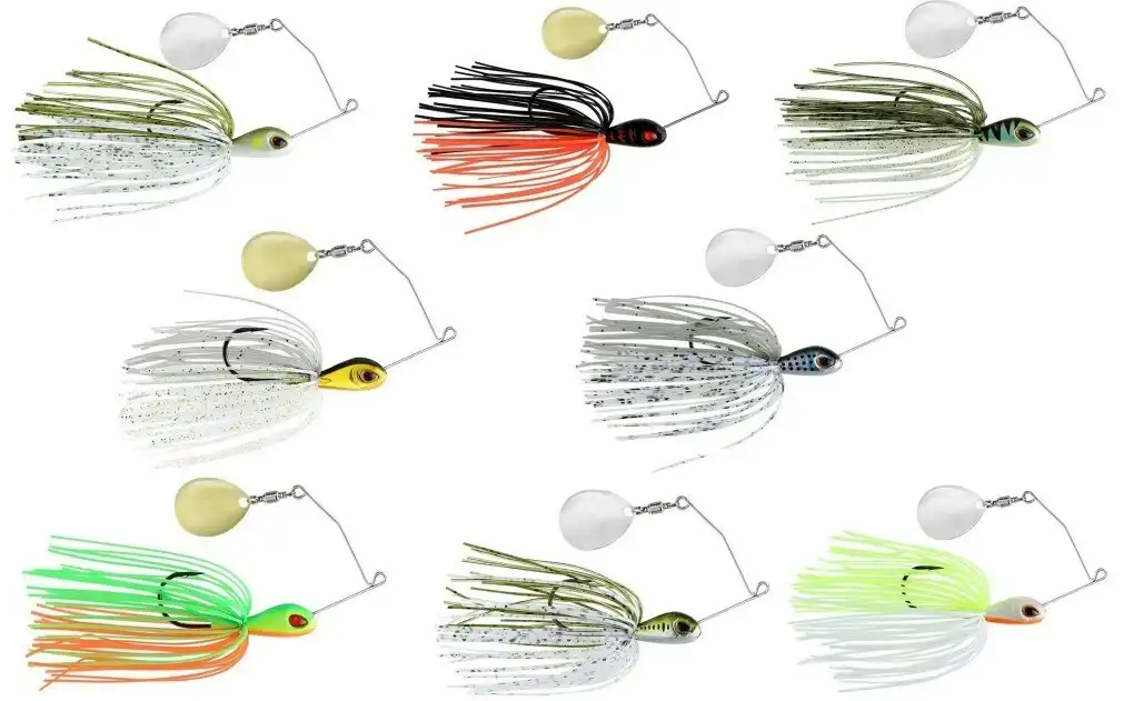 Storm Gomoku 11gm Spinnerbait Lure With Pivoting Wire System - 8cm Spinnerbait