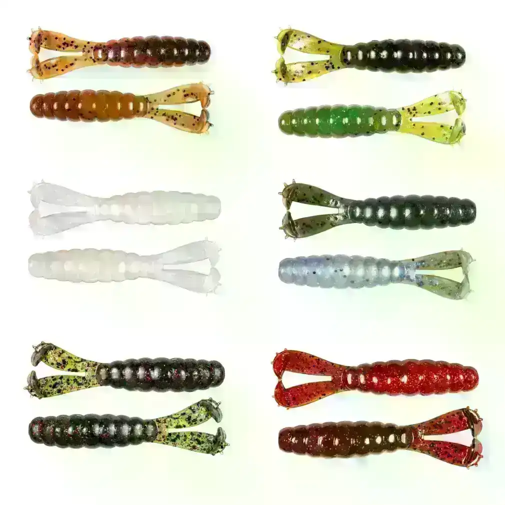 4 Pack of 3.75 Inch Zman Goat Soft Plastic Fishing Lures