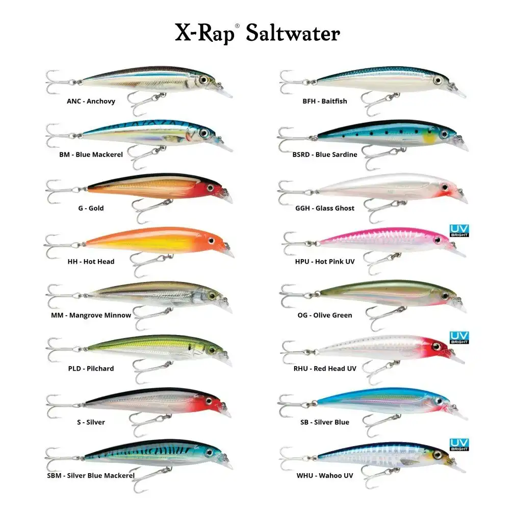 10cm Saltwater X-Rap Jerkbait Fishing Lure, Hooked Online