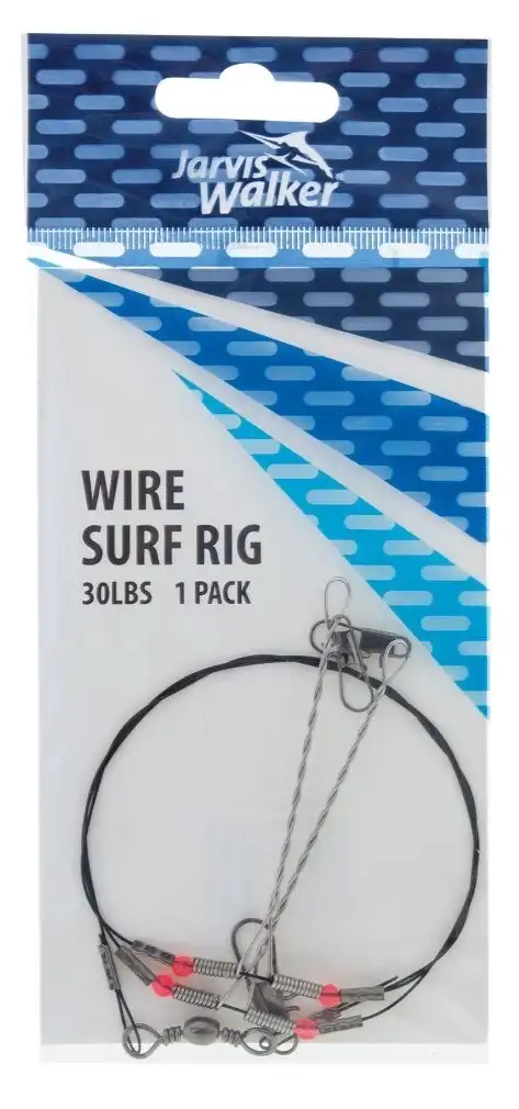 Jarvis Walker Wire Surf Rig - Surf Fishing Rig With 30lb Wire