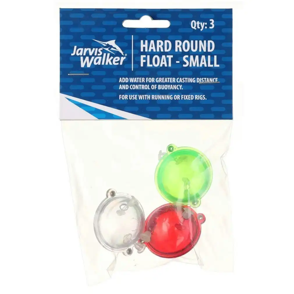 3 Pack of Jarvis Walker Small Hard Round Floats