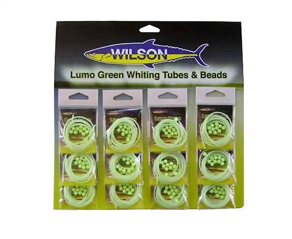 Wilson Fluoro Whiting Tubes And Beads-Lumo Beads-Lumo Tube