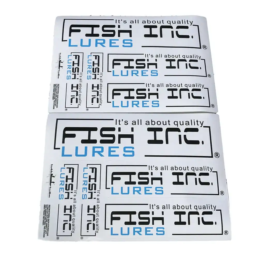 Team Fish Inc. Lures Sticker Pack - 14 Assorted Fishing Stickers - Boat  Decals, Hooked Online