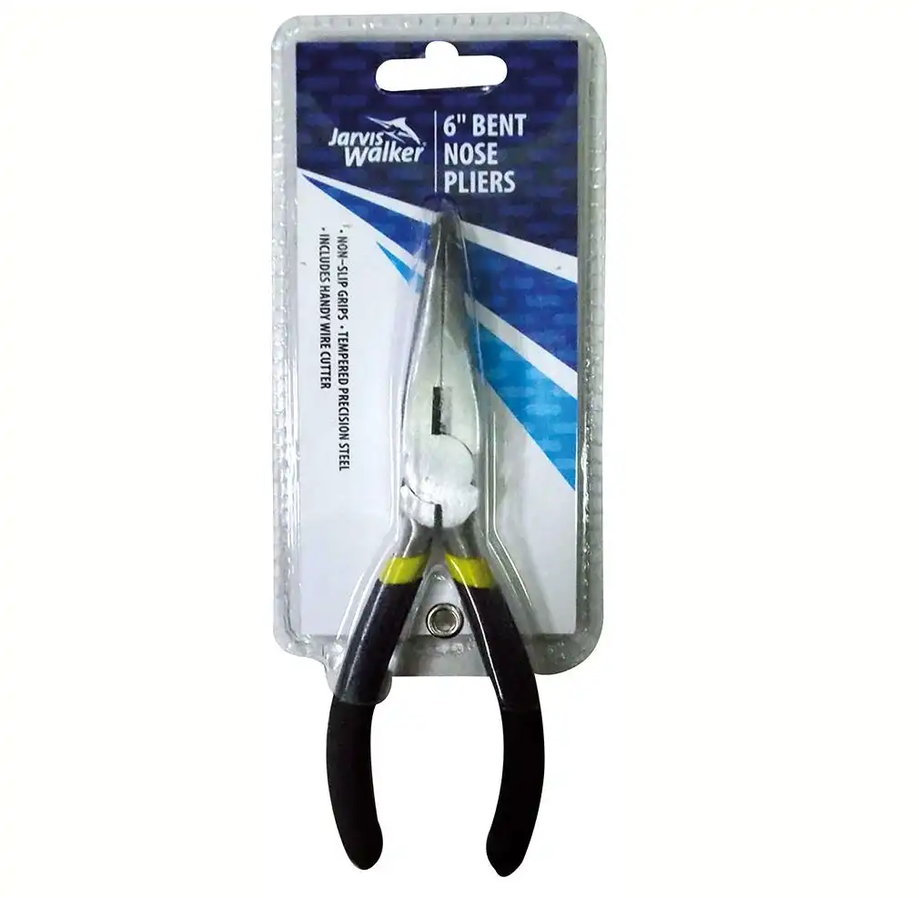 Jarvis Walker 6 Inch / 15cm Bent Nose Fishing Pliers