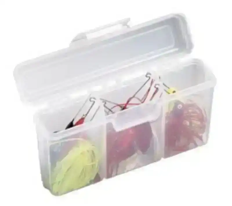 Flambeau 220 Small Spinnerbait Box - Lure Box with 3 Compartments