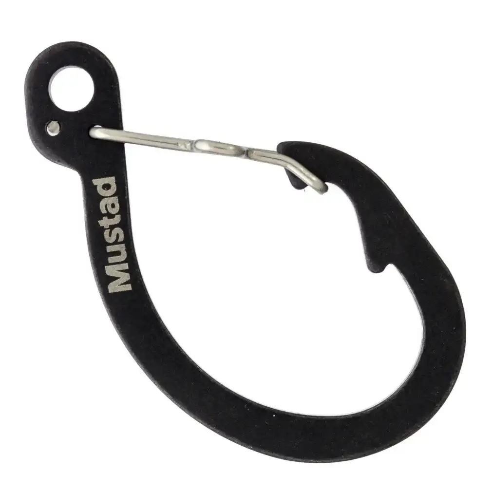 Mustad Fishing Carabiner with Easy Spring Clip