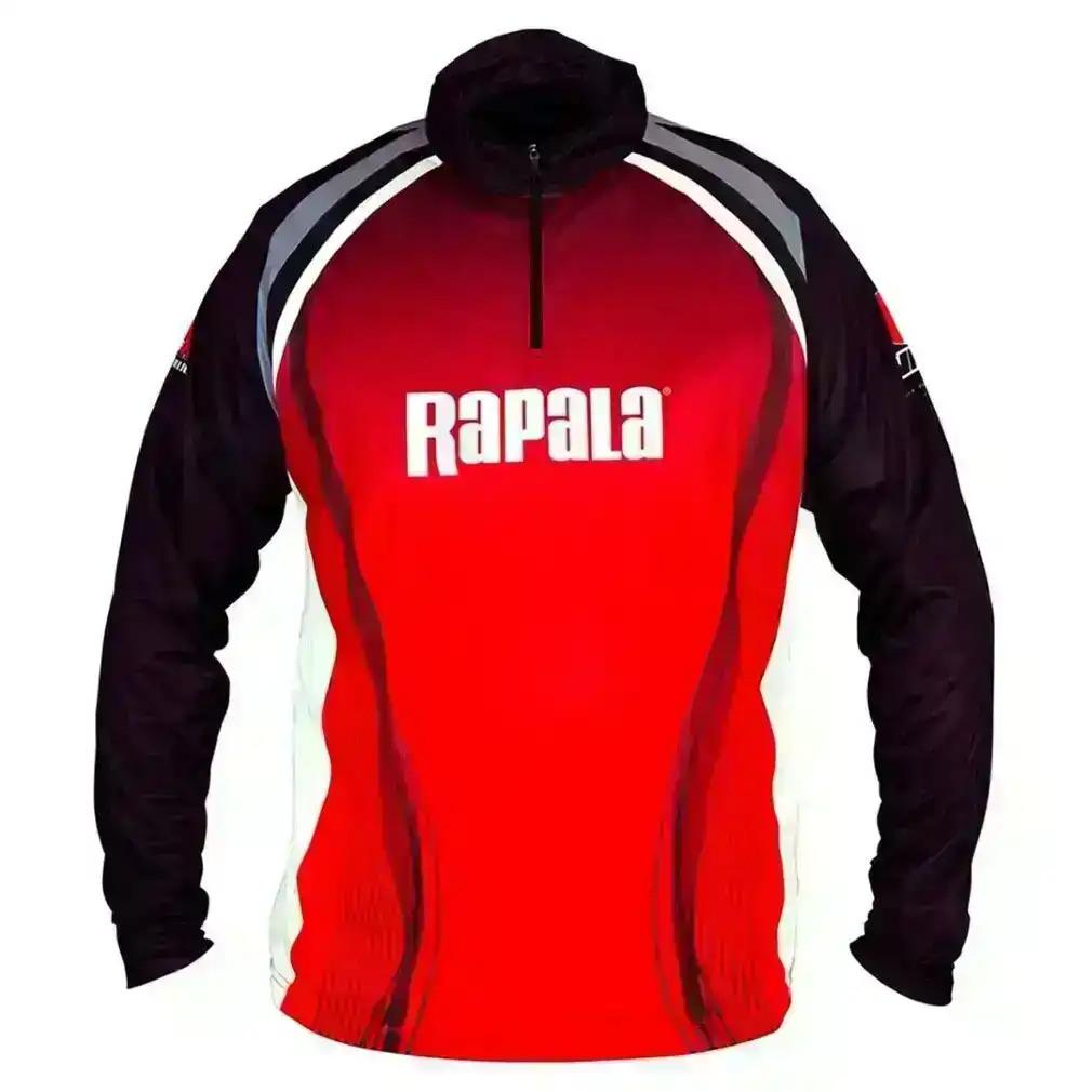 Size 6 Rapala Kids Long Sleeve Tournament Fishing Shirt - UPF 30+