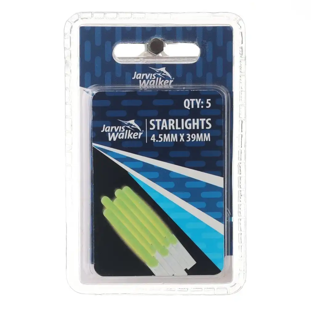 5 Pack of Jarvis Walker Starlights - 39mm Chemical Fishing Lights