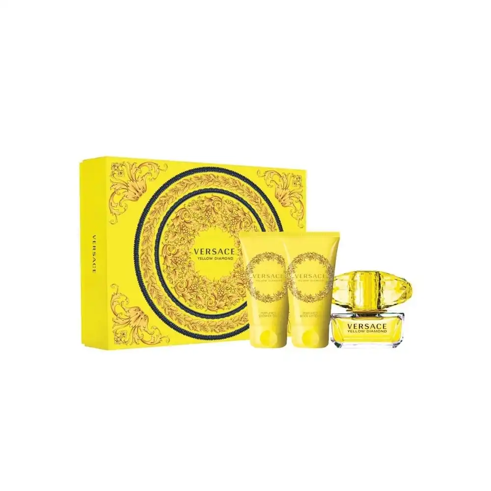 Versace Yellow Diamond 3 Piece Fragrance Gift Set