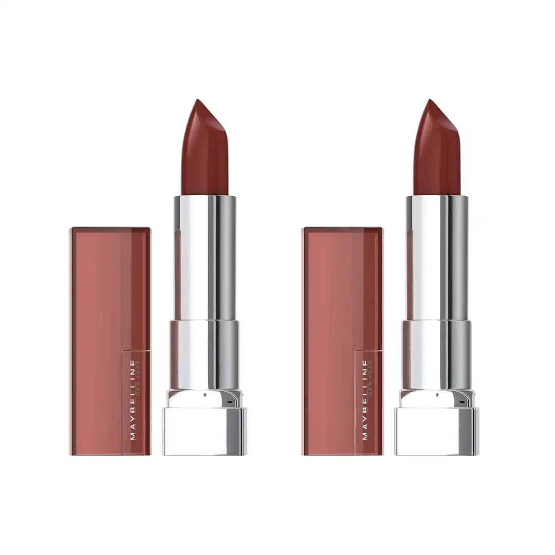2 x Maybelline Color Sensational Lipstick 4.2g - 111 Double Shot
