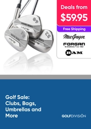 Golf Sale - Clubs, Bags, Umbrellas and More - deals from $59.95