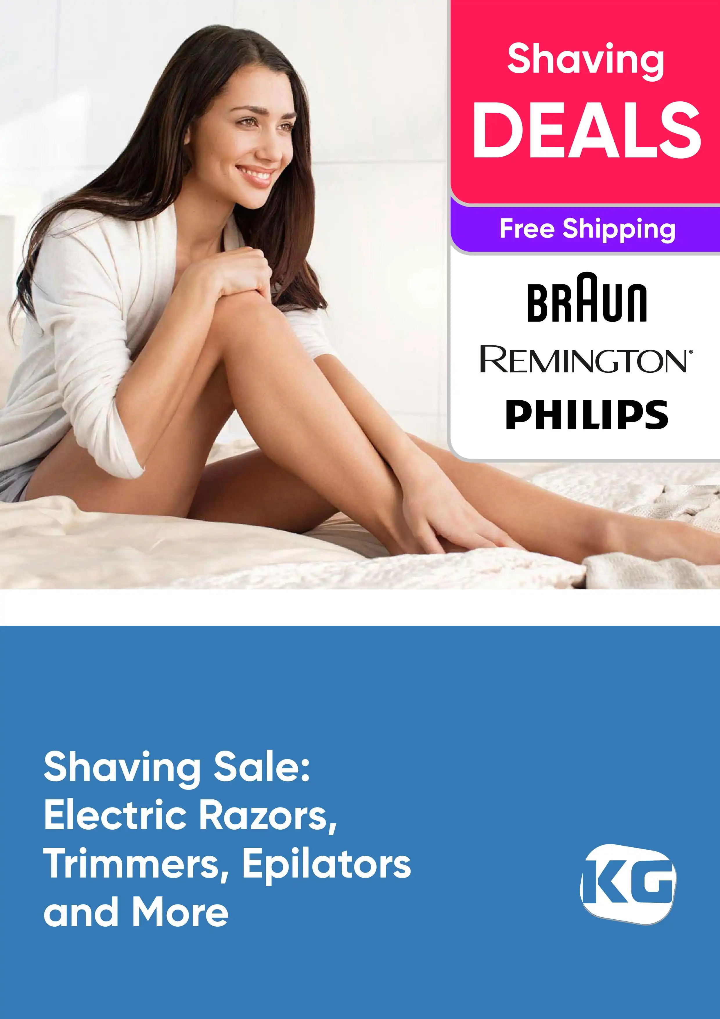 Shaving Sale - Electric Razors, Trimmers, Epilators and More - Braun, Remington, Philips