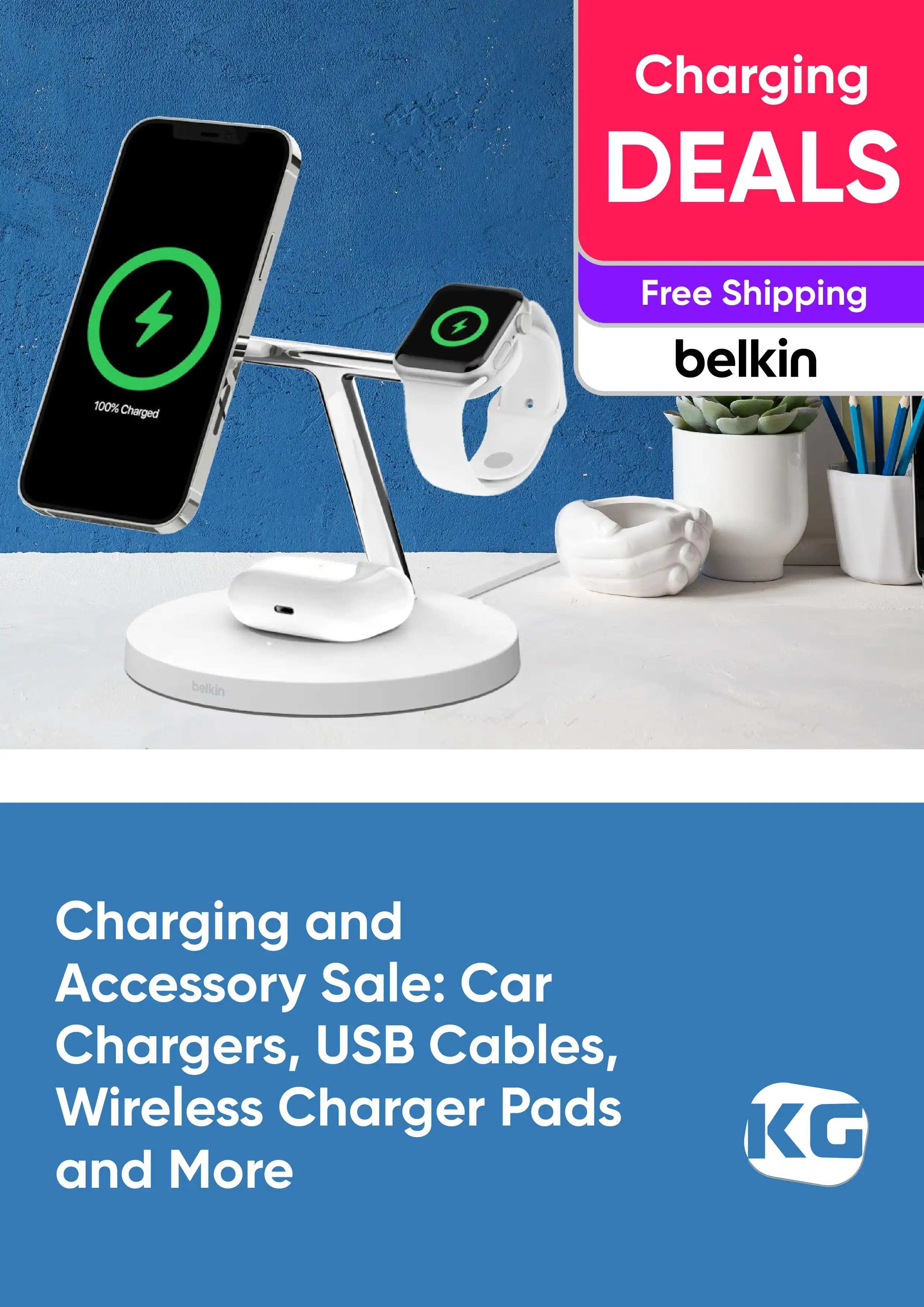 Charging and Accessory Sale - Car Chargers, USB Cables, Wireless Cherger Pads and More - Belkin