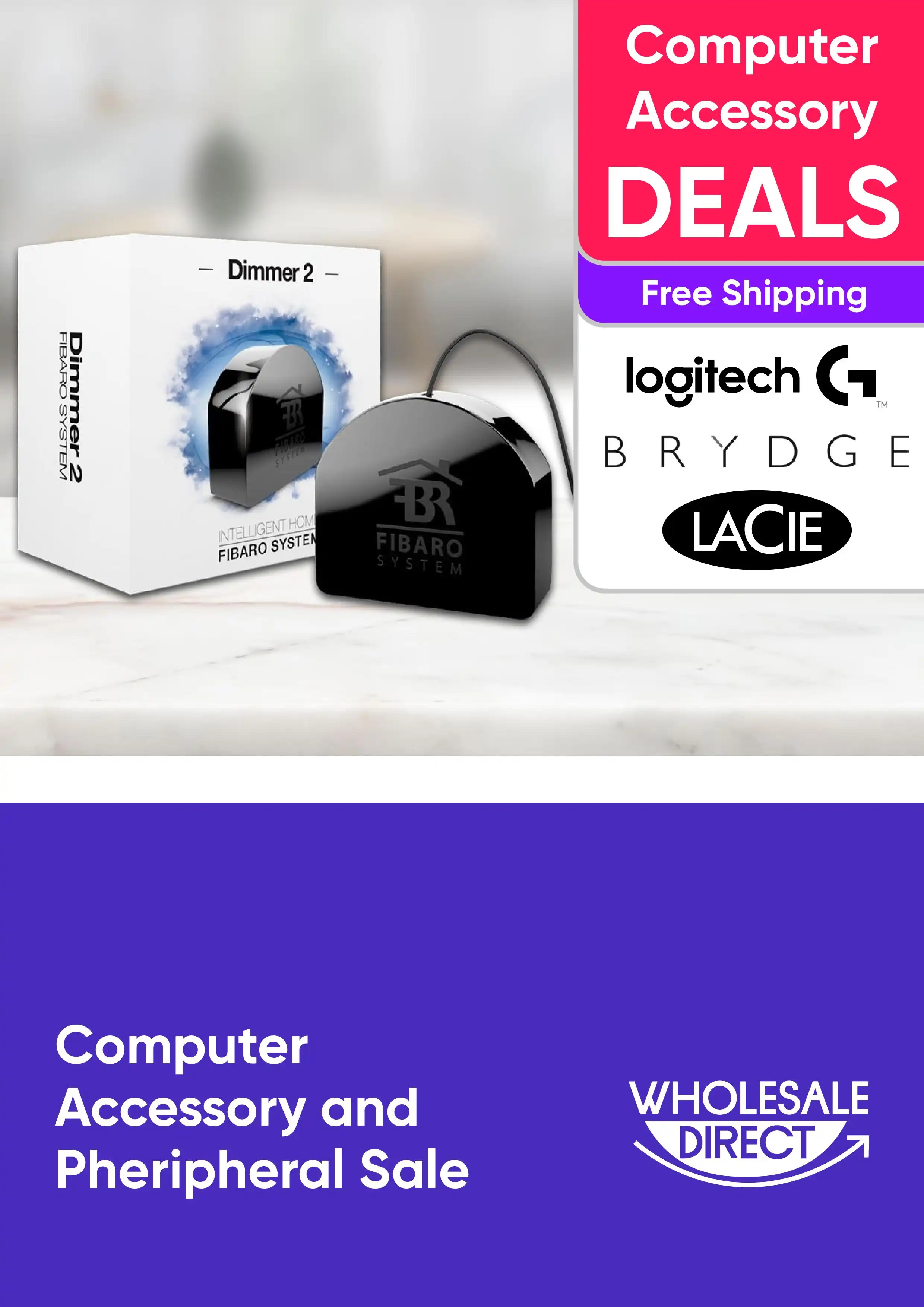 Computer Accessory and Pheripheral Sale - Logitech, Brydge, LaCie