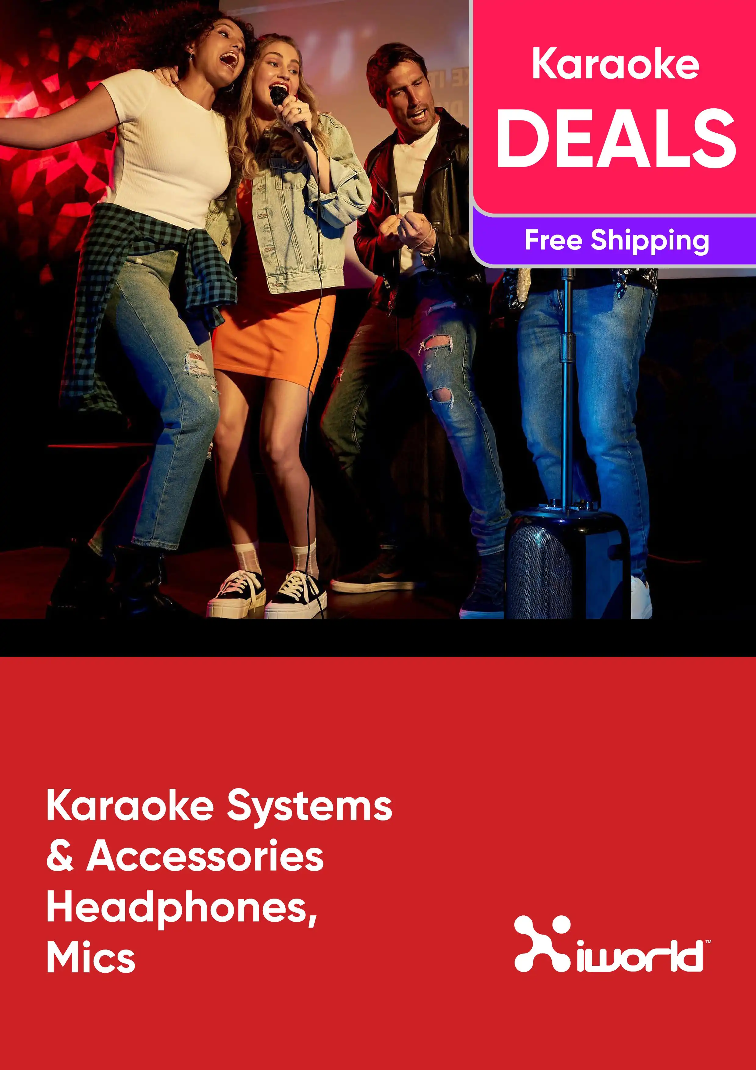 Karaoke Systems and Accessory Sale: Singing Machines, Microphones, Headphones and More