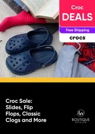 Croc Sale - Slides, Flip Flops, Classic Clogs and More - Crocs - Free Shipping