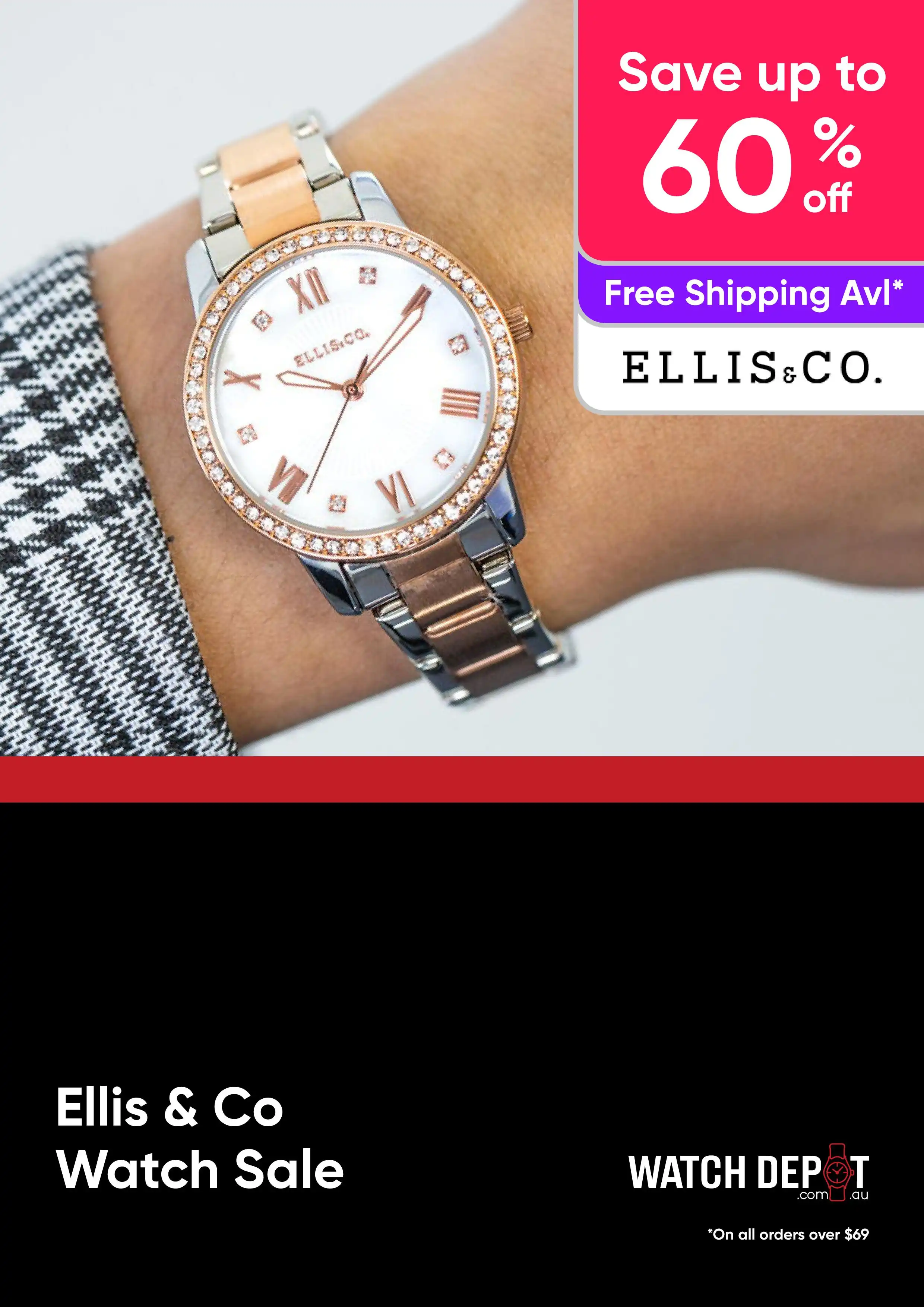 Ellis & Co Watch Sale - Up to 60% off