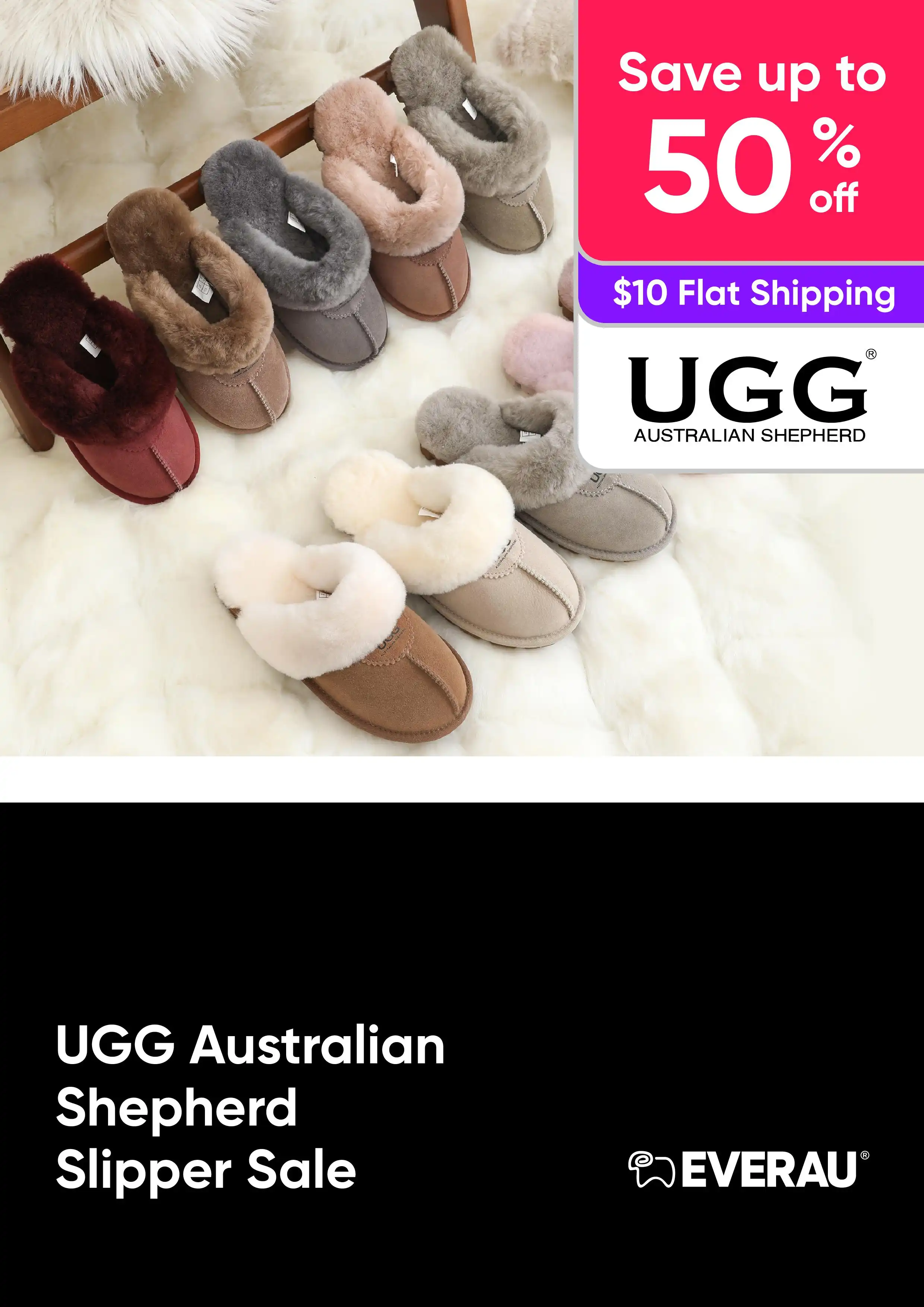 UGG Australian Shepherd Slipper Sale - Up to 50% Off
