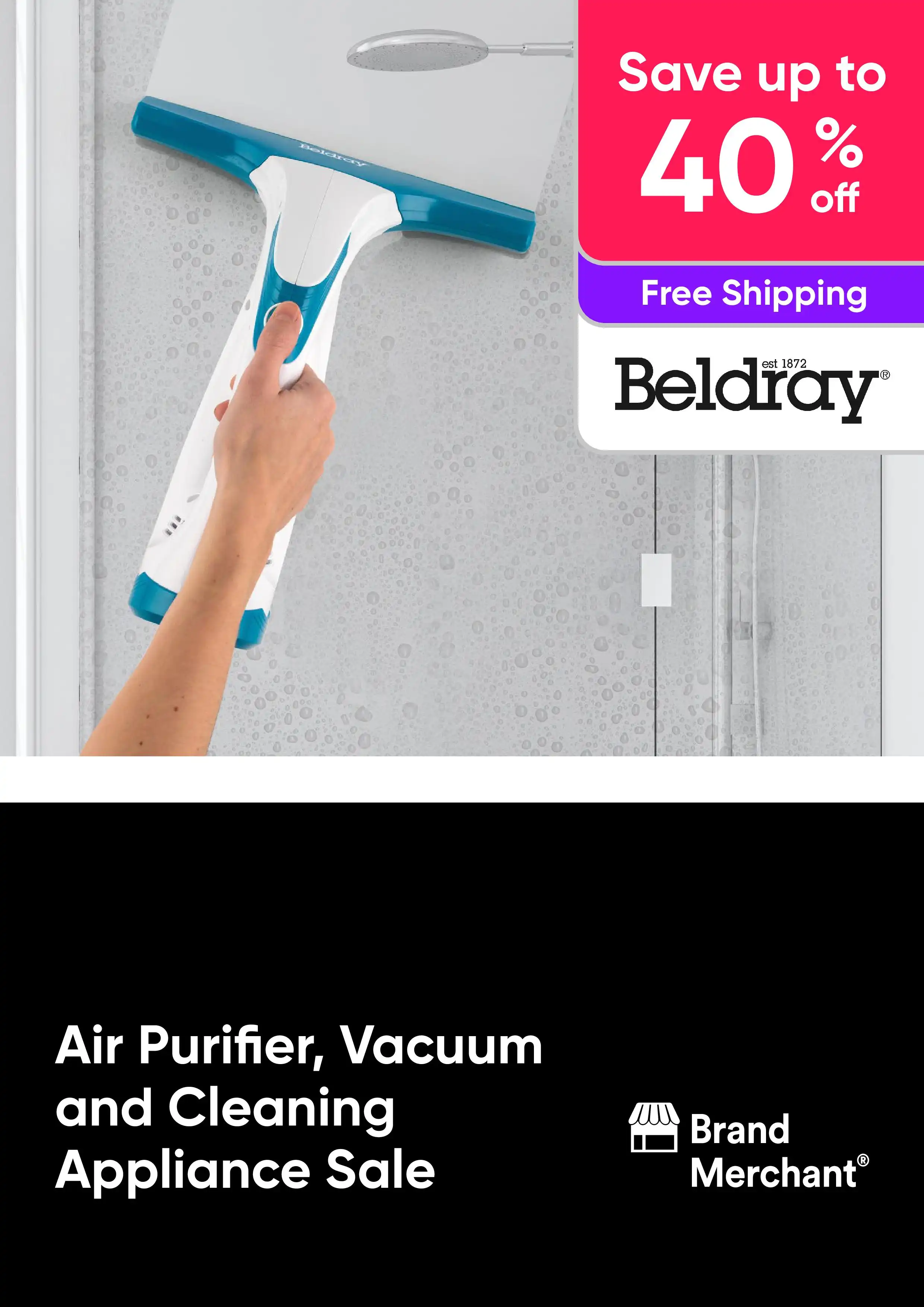 Air Purifier, Vacuum and Cleaning Appliance Sale - Beldray - up to 40% off