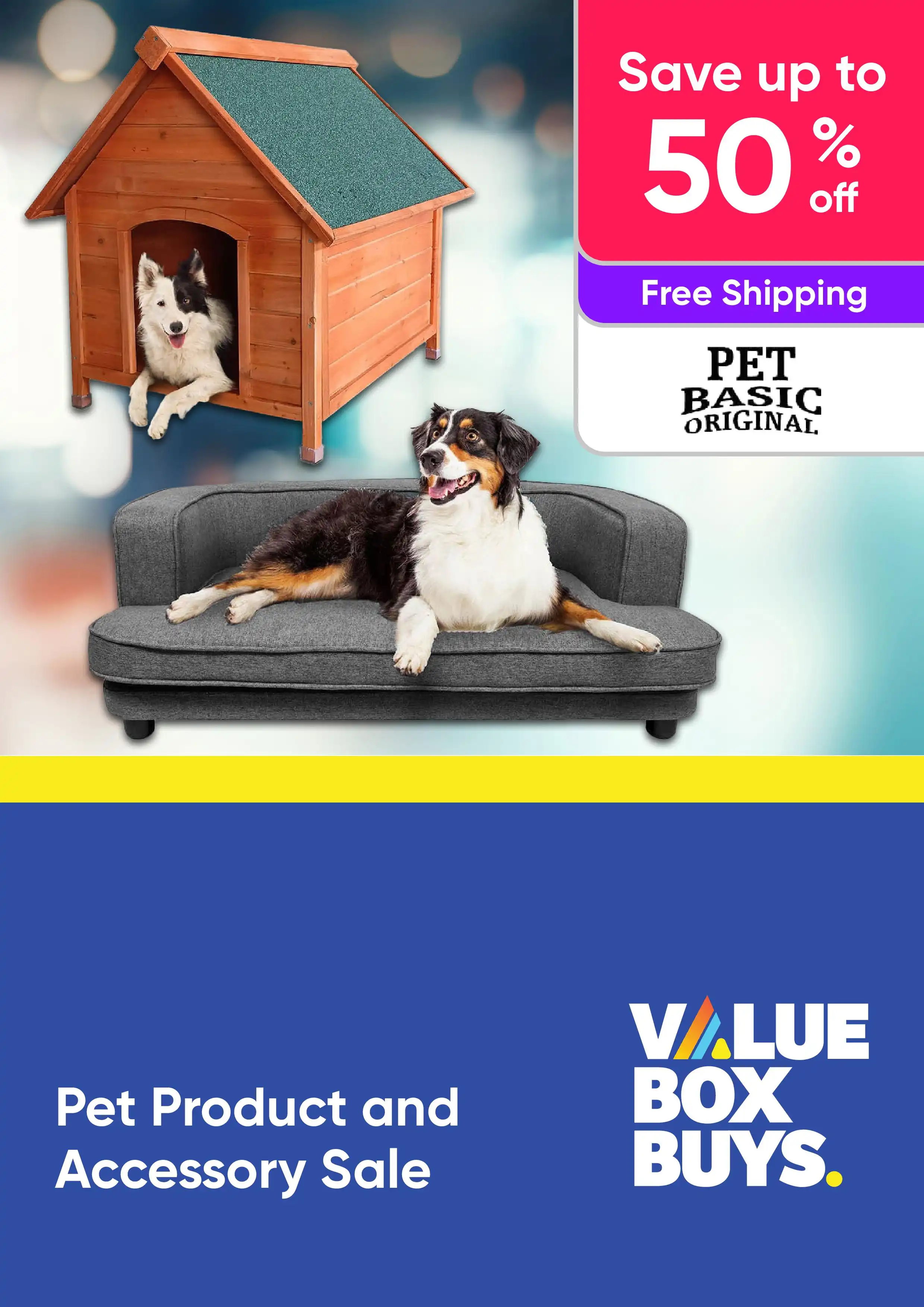 Pet Product and Accessory Sale - Up to 50% off