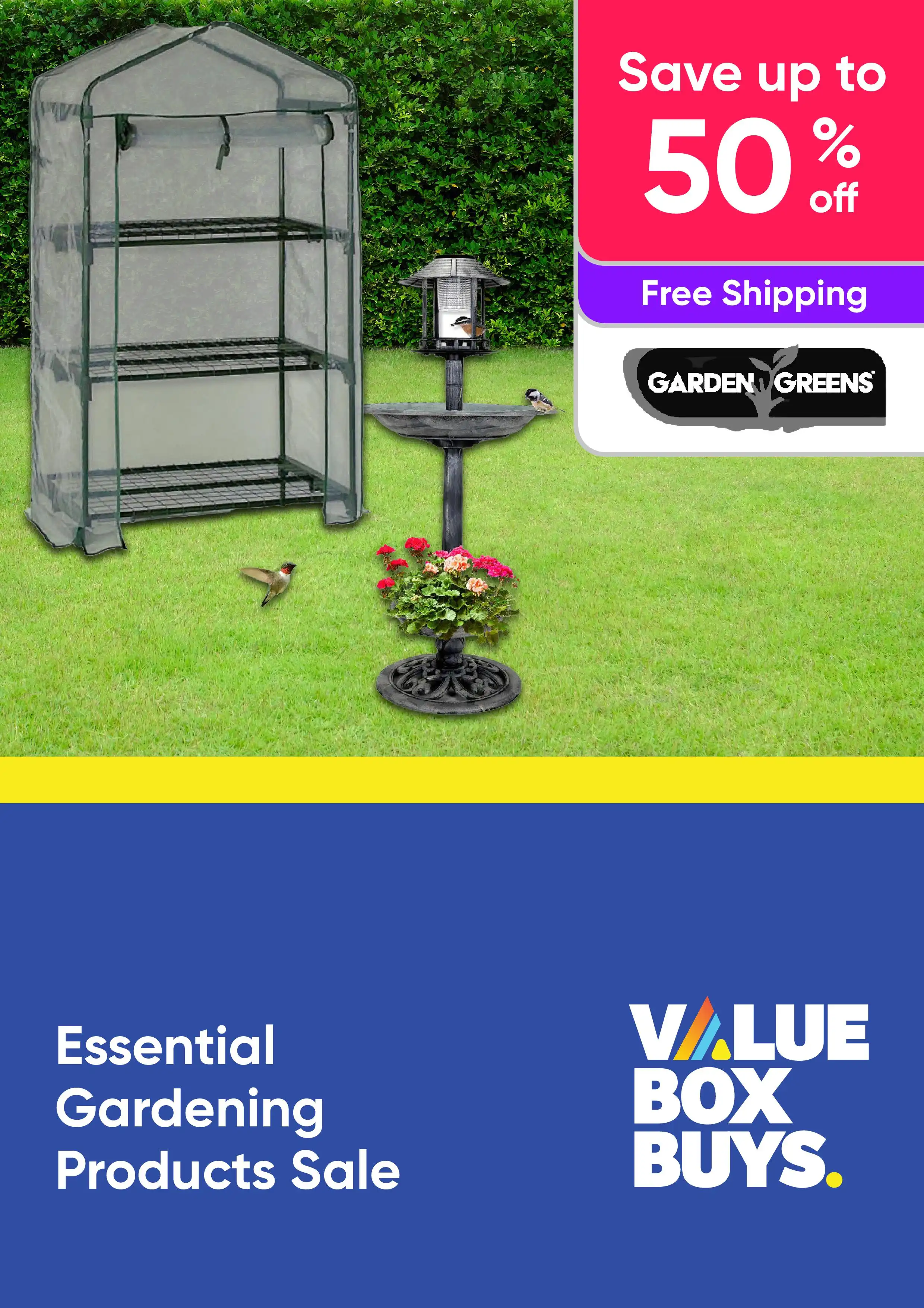 Garden Greens Essential Gardening Products Sale - Up to 50% off
