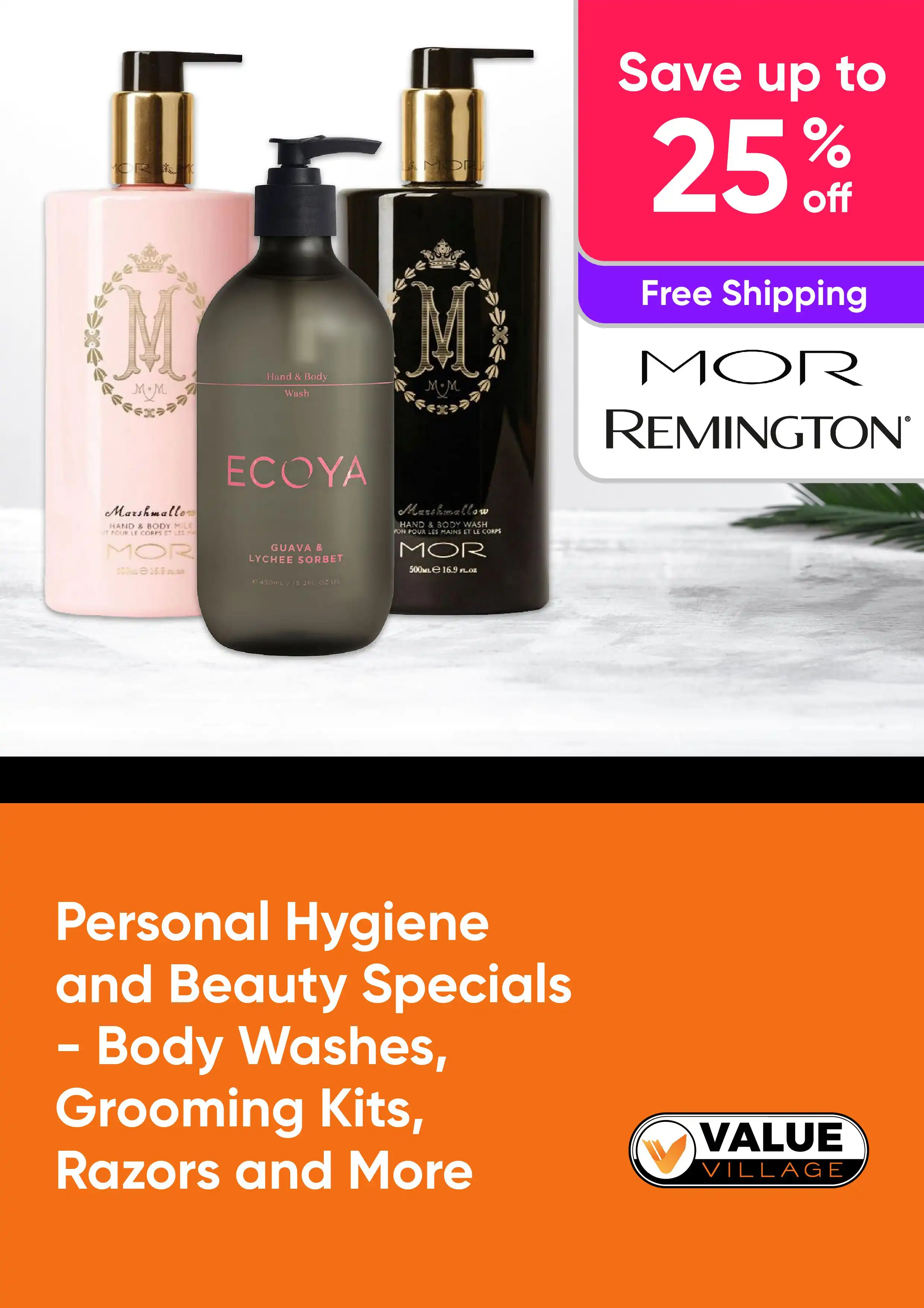 Personal Hygiene and Beauty Specials - Body Washes, Grooming Kits, Razors and More - Mor, Remington - Up to 25% Off