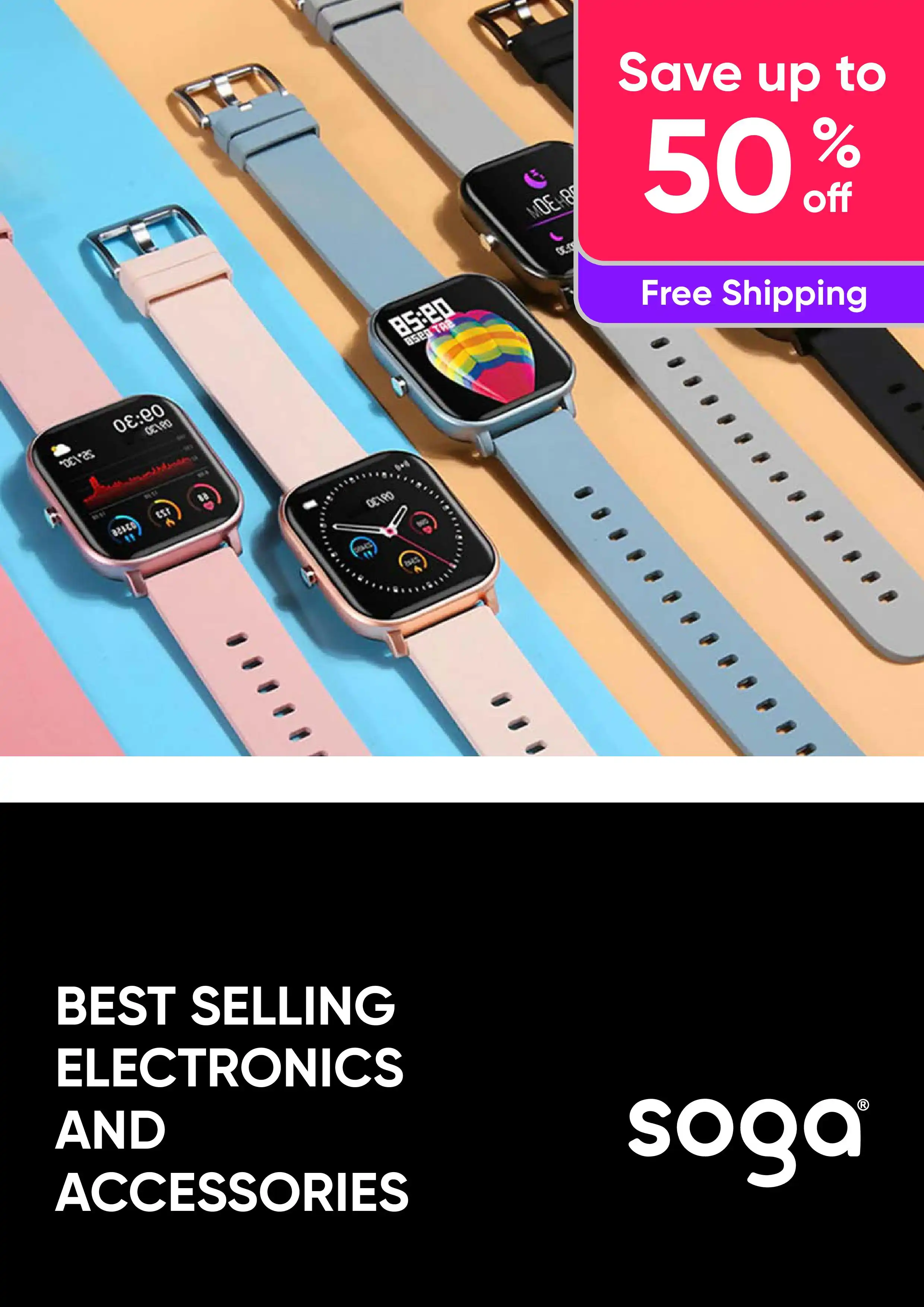 Best Selling Electronics and Accessories - Save Up To 50% + Free Shipping