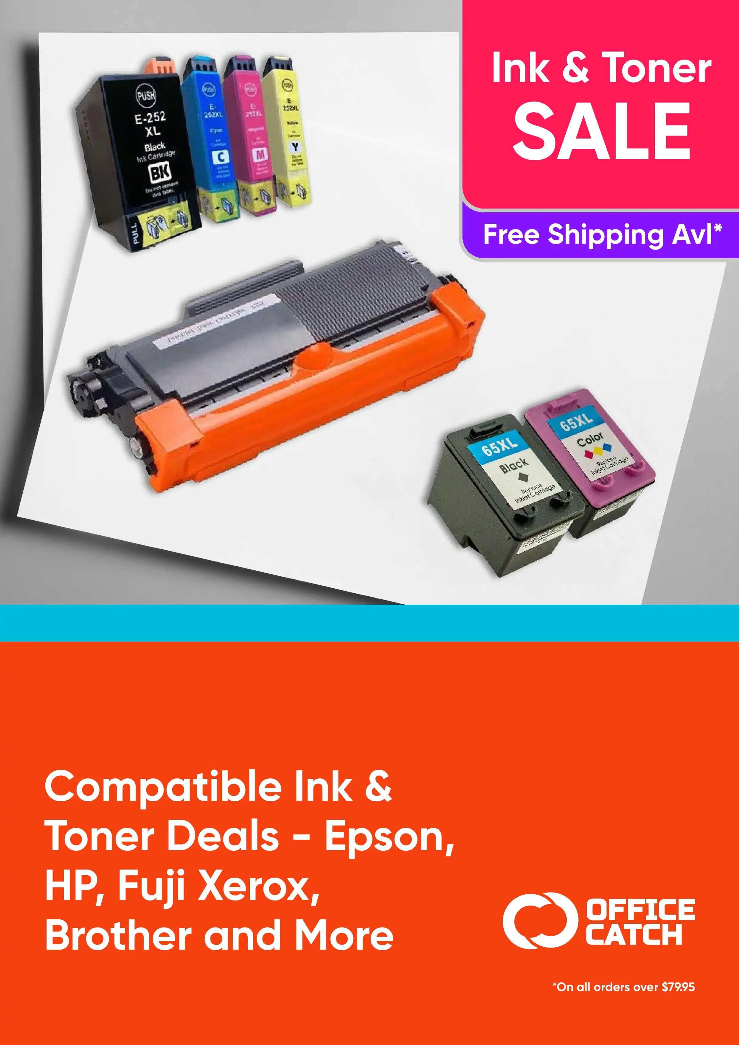 Compatible Ink & Toner Deals - Epson, HP, Fuji Xerox, Brother and More