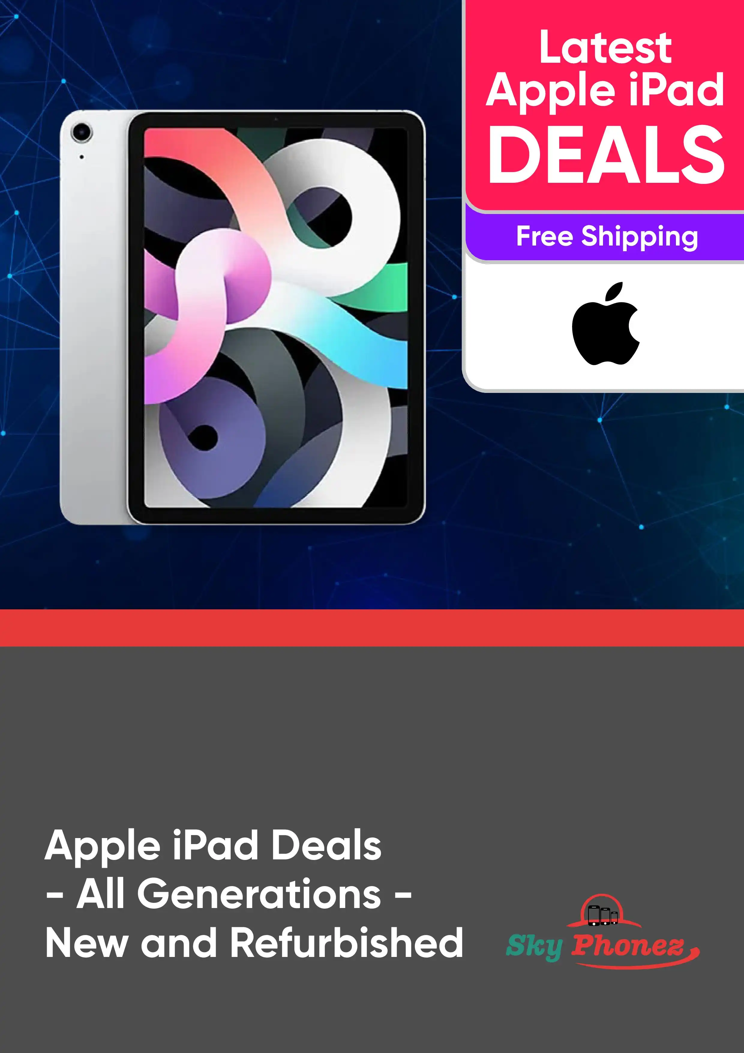 Apple iPad Deals - All Generations - New and Refurbished