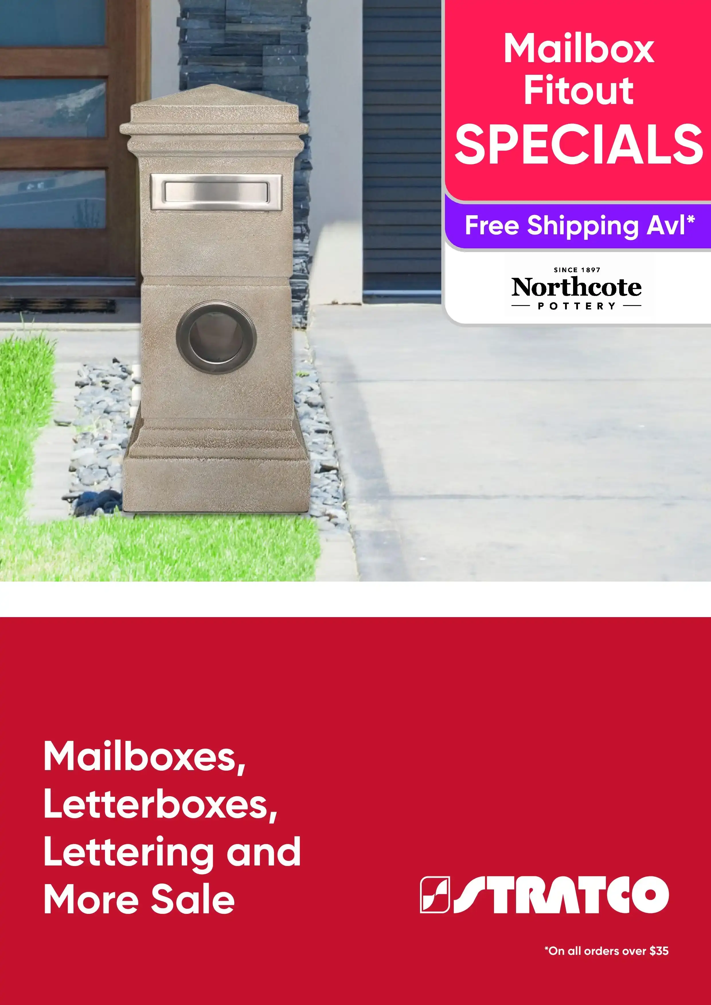 Mailboxes, Letterboxes, Lettering and More Sale NSW Lasoo