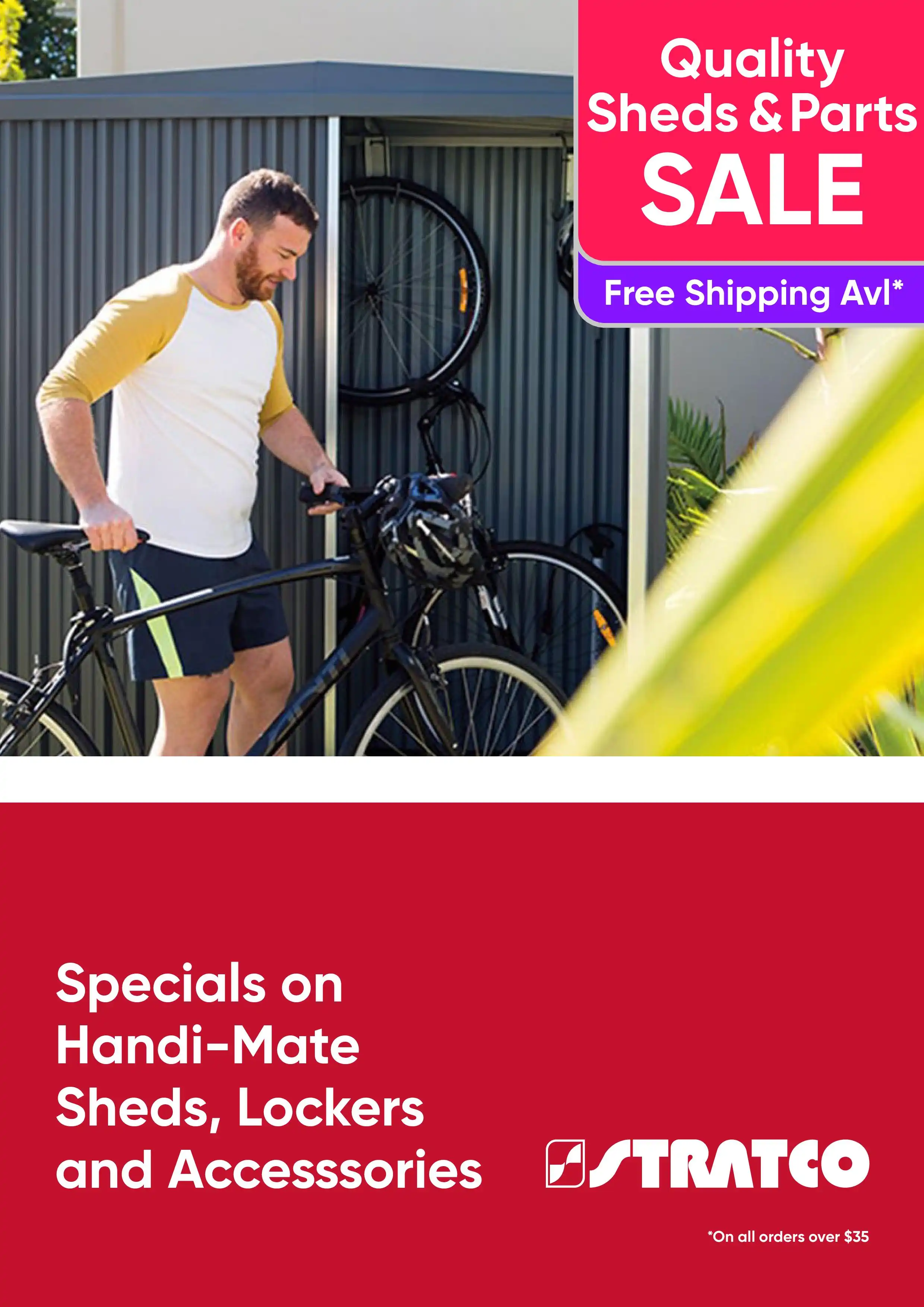 Specials on Handi-Mate Sheds, Lockers and Accessories - NSW