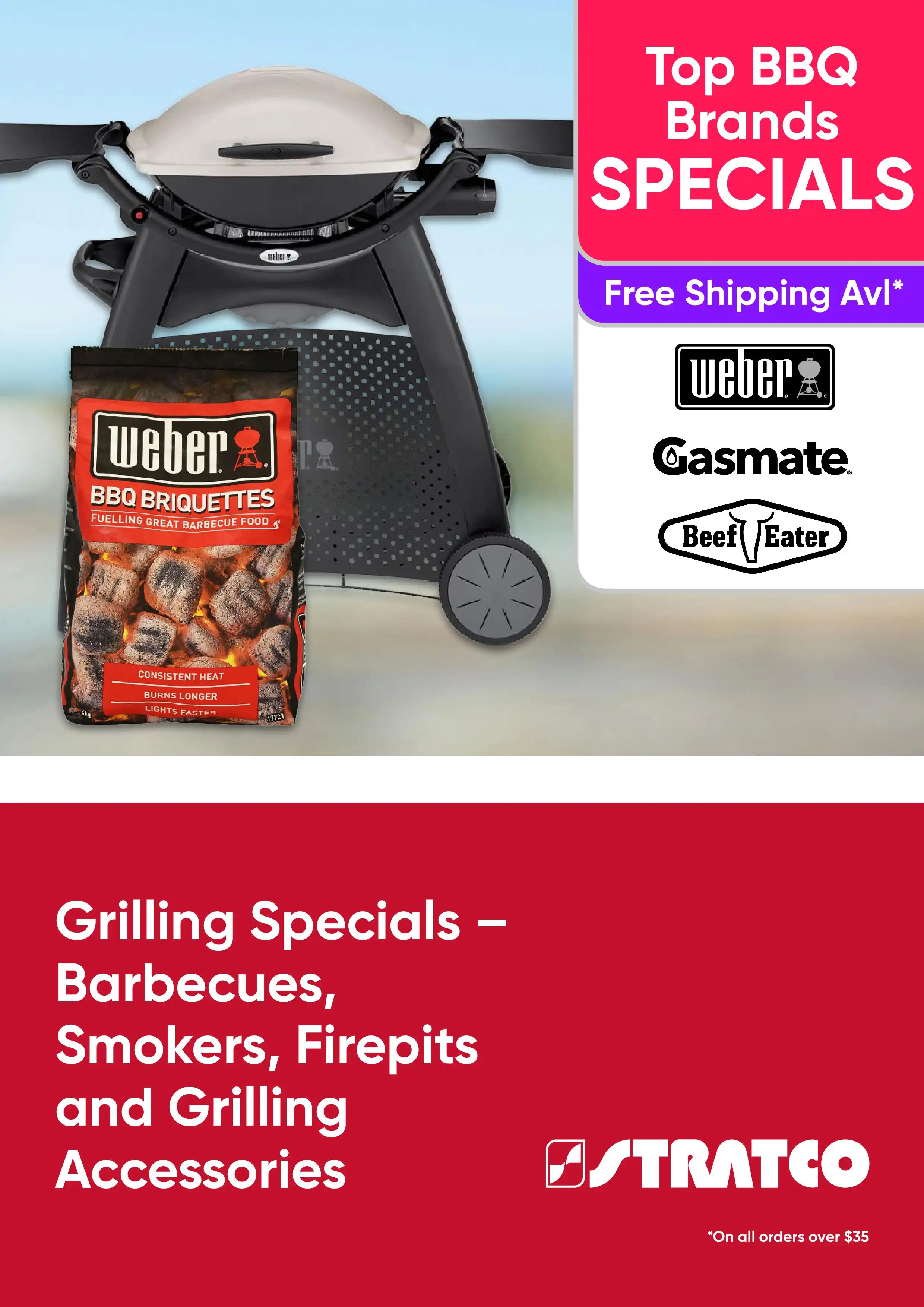 Grilling Specials - Barbecues, Smokers, Firepits and Grilling Accessories - NSW